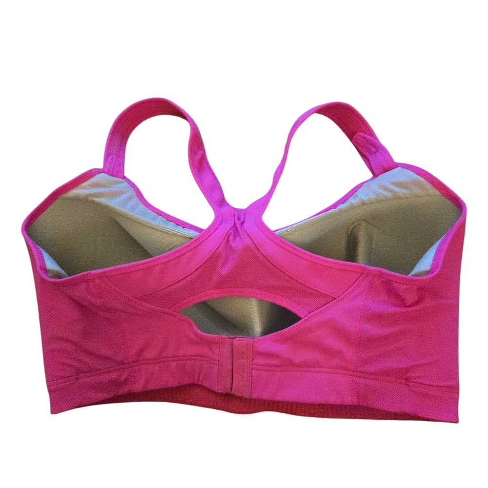 Syrokan Wireless Racerback Pink Sports Bra 40H - Picture 3 of 8